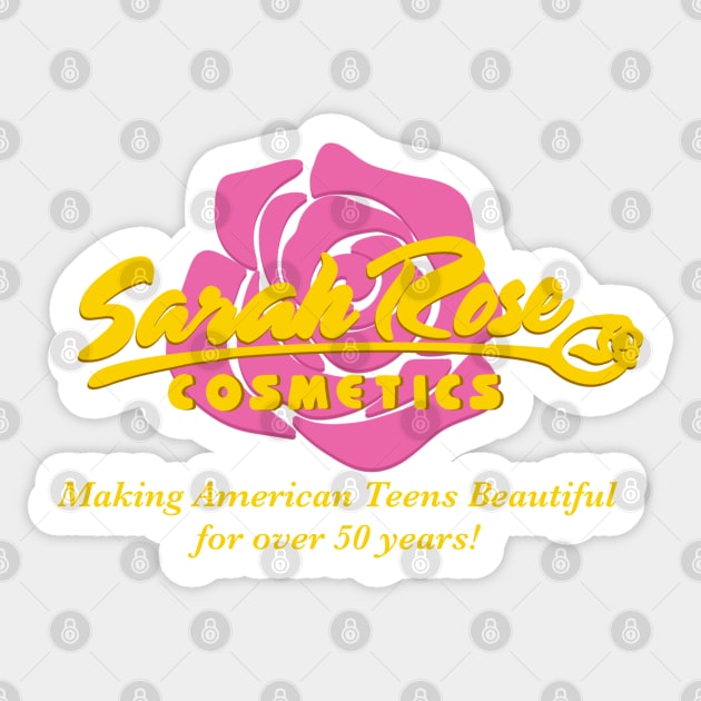 Sarah Rose Cosmetics, Drop Dead Gorgeous Funny Movie Sticker by Savvycraftycute
